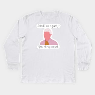 Phillip Schofield - Salad in a pasty? Kids Long Sleeve T-Shirt